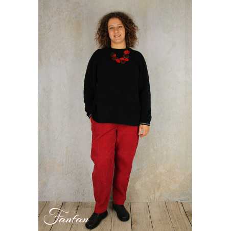 Mes Soeurs & Moi Pull Raglan Tarzan Black