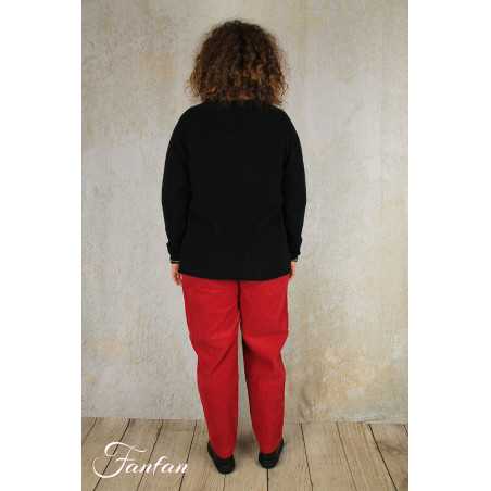 Mes Soeurs & Moi Pull Raglan Tarzan Black