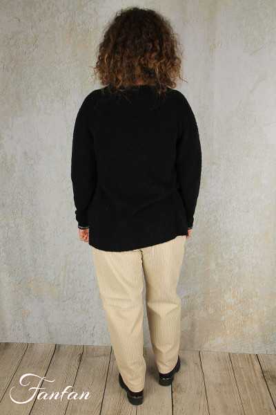 Mes Soeurs & Moi Pantalon Break Grege en coton