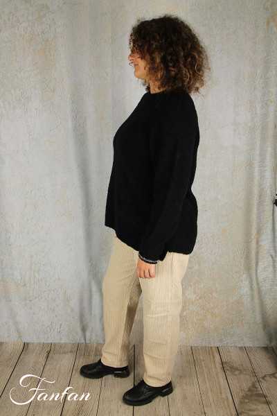 Mes Soeurs & Moi Pantalon Break Grege en coton