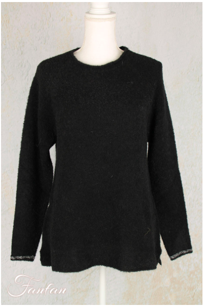 Mes Soeurs & Moi Pull Raglan Tarzan Black