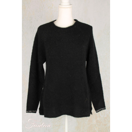 Mes Soeurs & Moi Pull Raglan Tarzan Black