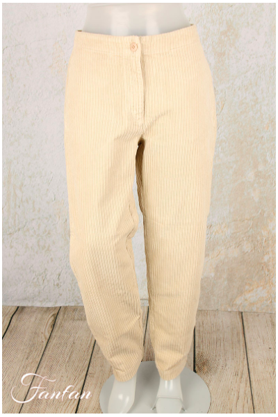 Mes Soeurs & Moi Pantalon Break Grege en coton