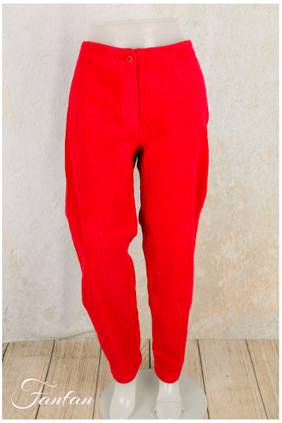 Mes Soeurs & Moi Pantalon Break Chili en Coton