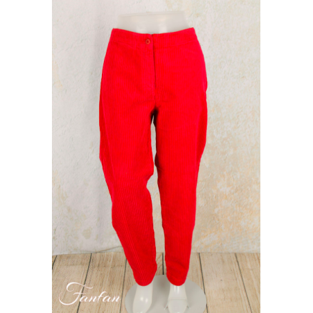 Mes Soeurs & Moi Pantalon Break Chili en Coton