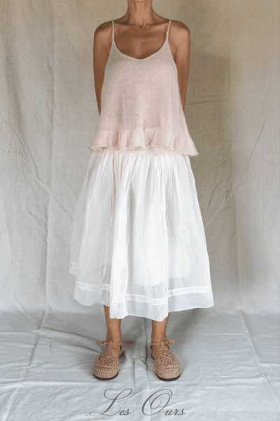 Les Ours Top Doudou Knitted Pink