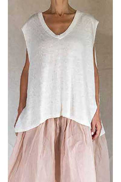 Les Ours Eliad Mesh-Top Ecru