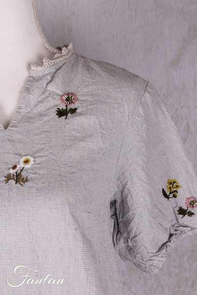 Ewa I Walla Blouse Kitty 44138 Original petits carreaux