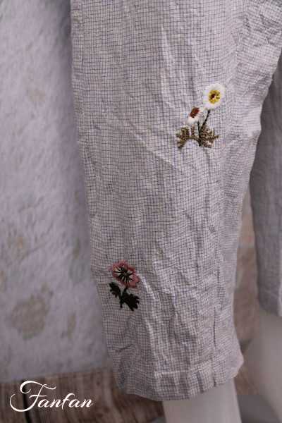 Ewa I Walla Pantalon Majvi 11423 original petits carreaux