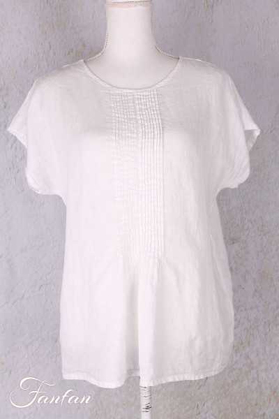 Grizas linen blouse 52613 white