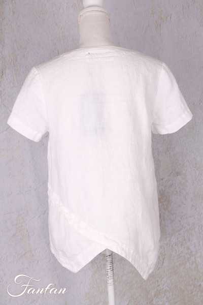 Grizas Linen blouse 52666 white