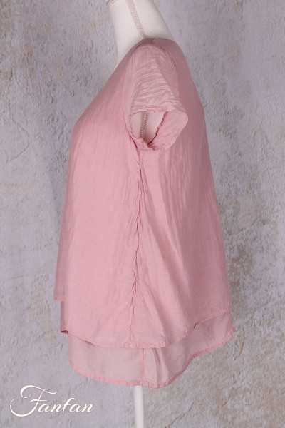 Grizas Cotton/silk blouse 5571 Mauve