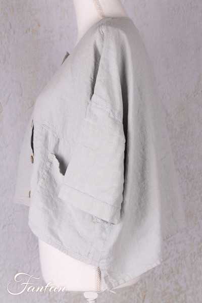 Grizas Linen Jacket 71170 Grey