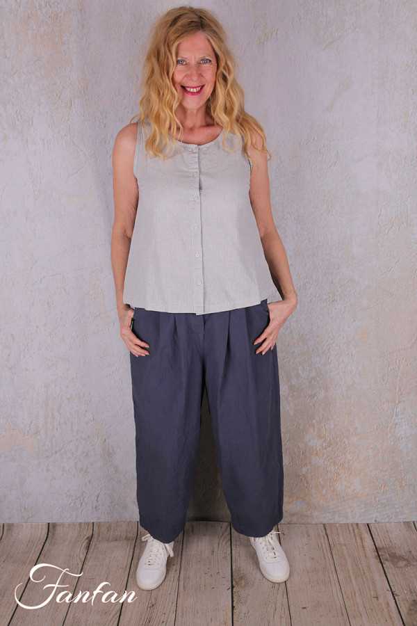 Ewa I Walla Top Eliza 33395 Original petits carreaux