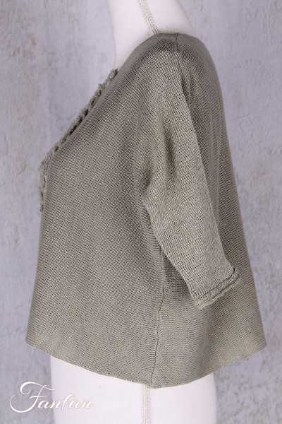 Grizas Pull lin 66171-BLA vert eau