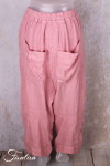 Grizas Pantalon en lin 3242-L257 Rose
