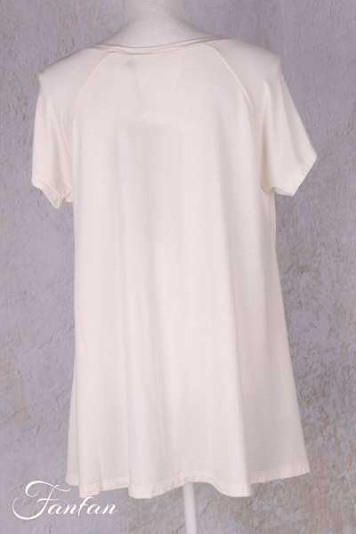 Privatsachen Blouse Kokondens en Tencel Schnee