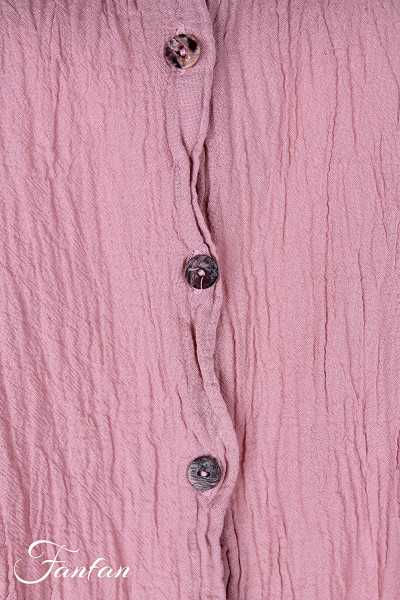 Privatsachen Blouse coton égyptien froissé Kampfaber Lotus