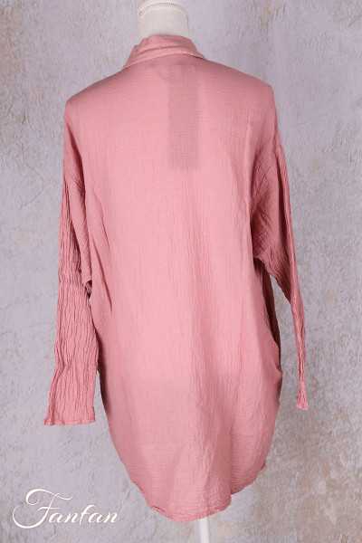 Privatsachen Blouse coton égyptien froissé Kampfaber Lotus