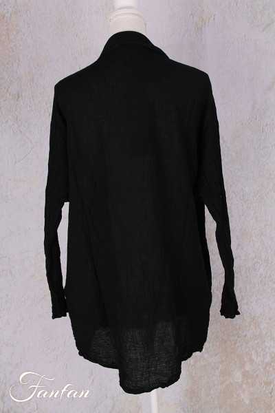 Privatsachen Blouse coton égyptien froissé Kampfaber Kaviar