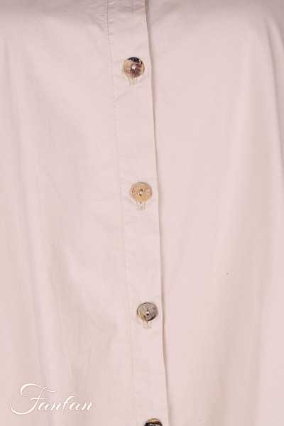 Privatsachen Blouse Saagerat coton popeline Stroh