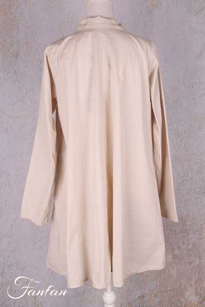 Privatsachen Blouse Saagerat coton popeline Stroh