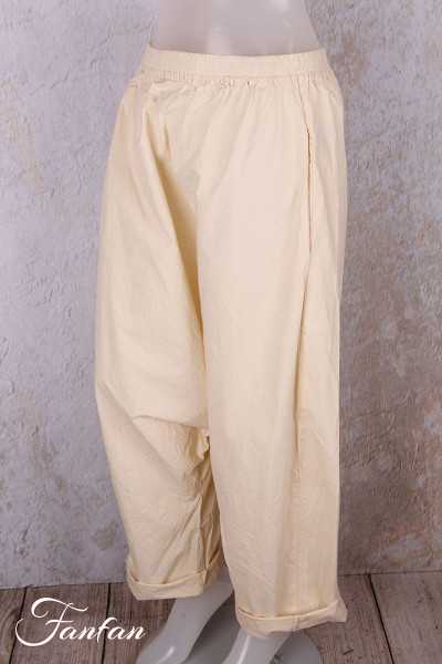 Privatsachen Pantalon sarouel Zäunetz coton Stroh
