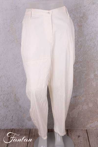 Les Ours Pantalon Gaston en Popeline de coton Ecru