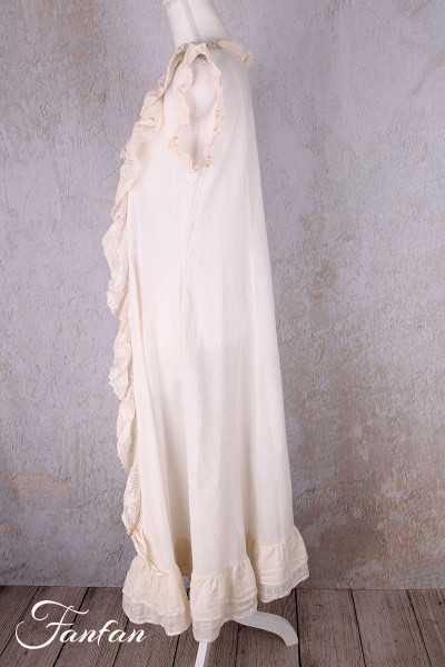 Les Ours Robe Ancolie en Coton Ecru