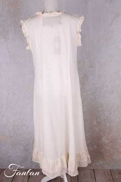 Les Ours Robe Ancolie en Coton Ecru