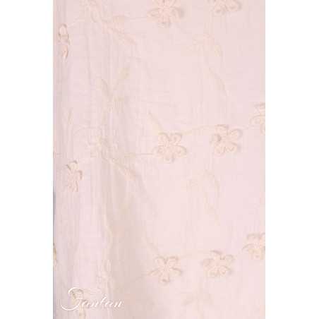 Les Ours Tunique Agatha en coton Broderie Ecru