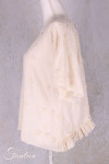 Les Ours Tunique Agatha en coton Broderie Ecru