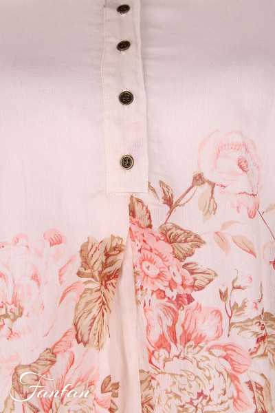 Les Ours Chemise Camila en Coton Fleurs