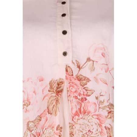 Les Ours Chemise Camila en Coton Fleurs