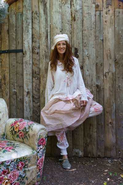 Les Ours Camila Cotton Shirt Fleurs