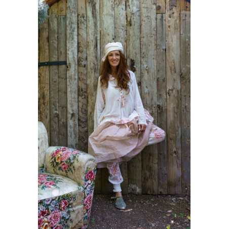 Les Ours Camila Hemd aus Baumwolle Fleurs
