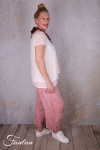 Grizas Pantalon en lin 3242-L257 Rose