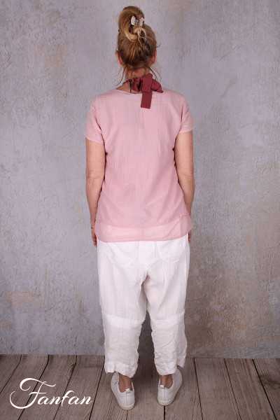 Grizas Pantalon en lin 3242-L257  blanc