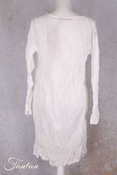 Privatsachen Robe Institat Schnee coton égyptien froissé
