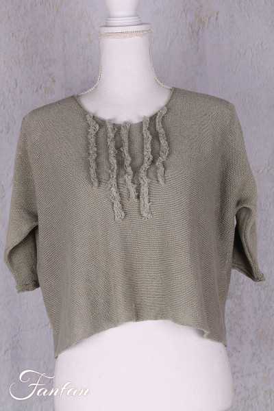 Grizas Pull lin 66171-BLA vert eau