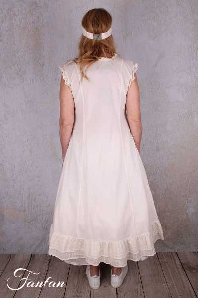 Les Ours Robe Ancolie en Coton Ecru