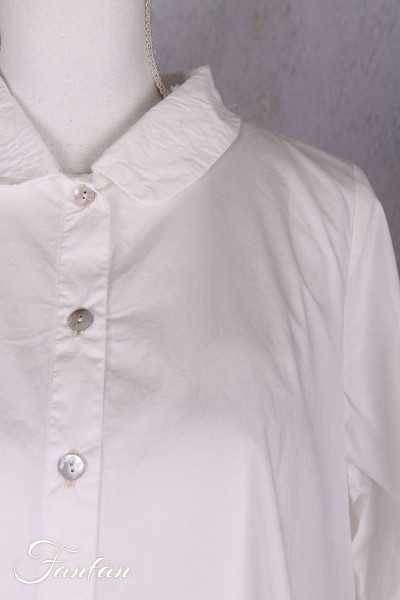 Privatsachen Blouse Saagerat cotton poplin Schnee