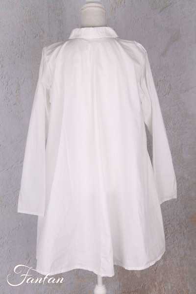 Privatsachen Blouse Saagerat cotton poplin Schnee