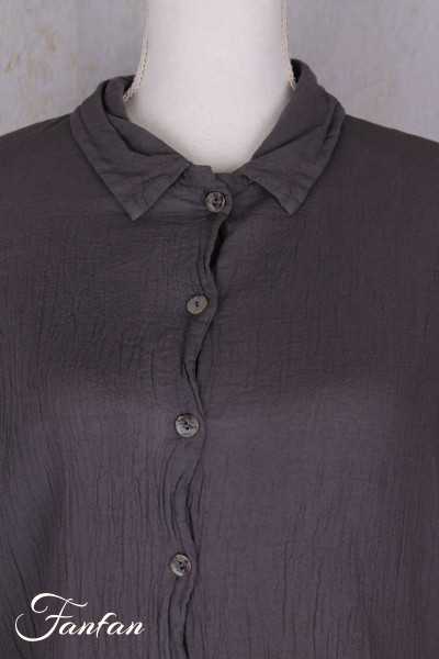 Privatsachen Blouse coton égyptien froissé Kampfaber Muskat