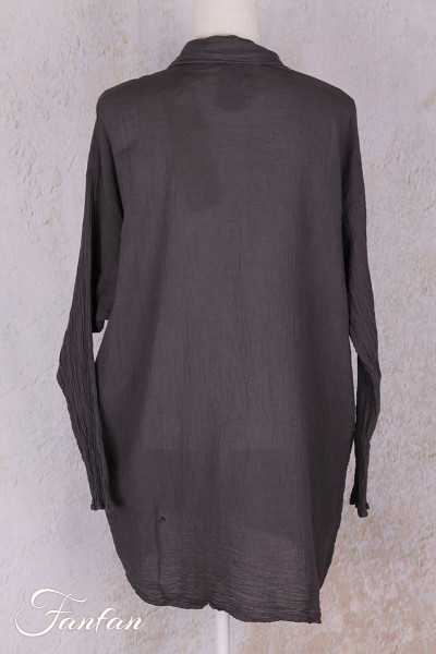 Privatsachen Blouse coton égyptien froissé Kampfaber Muskat