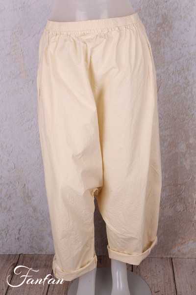 Privatsachen Pantalon sarouel Zäunetz coton Stroh