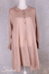 Les Ours Chemise Carola en Etamine Rose