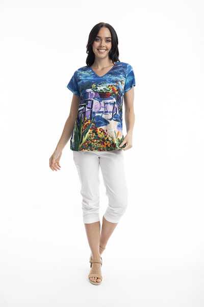 Orientique Naturally T-shirt Contemporary 22990 Santorini