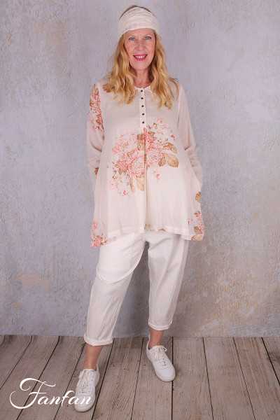 Les Ours Chemise Camila en Coton Fleurs