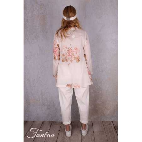 Les Ours Chemise Camila en Coton Fleurs